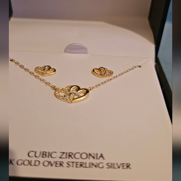 Giani Bernini 2-Pc. Double heart matching set, NWT. - Picture 6 of 7